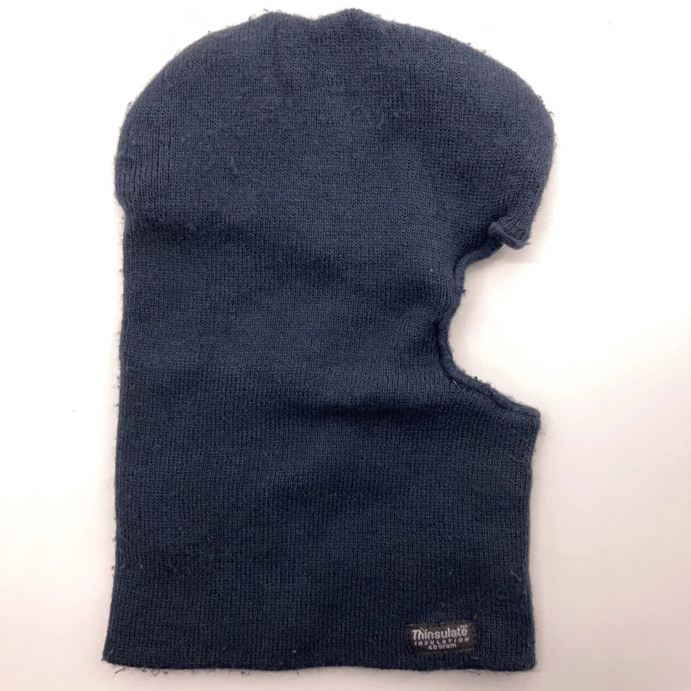One Hole Thinsulate Blue Ski Mask
