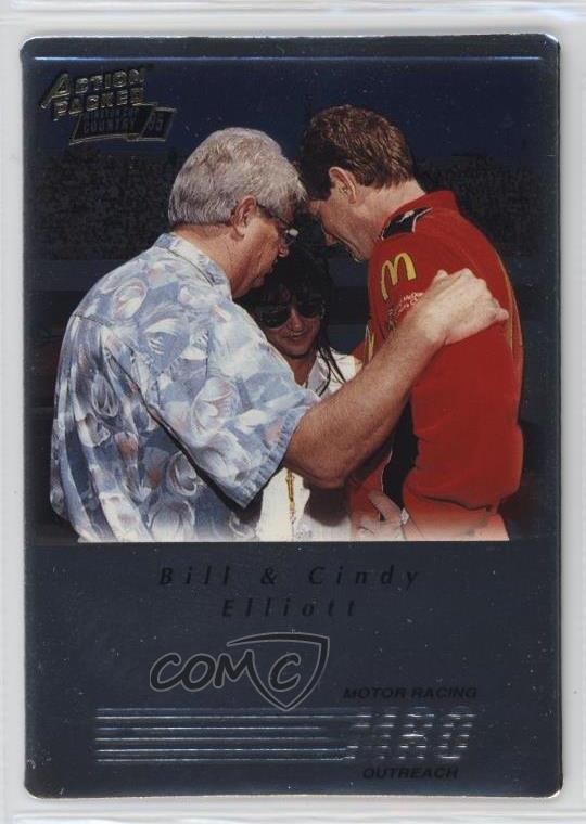 1995 Action Packed Winston Cup Country MRO Silver Speed Bill Elliott #24 HOF 0q3
