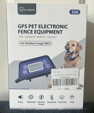 E-Fence: GPS Pet Electronic Fence Equipment - Wireless Dog Fence