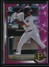 2022 Bowman Maikol Escotto Chrome Prospects Fuchsia 180/199 #BCP-52