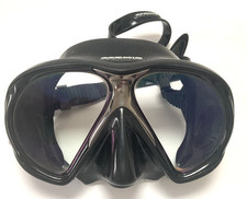 Atomic Aquatics Subframe Dive Mask. Black with Auto Reflective Coating