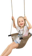 Toddler Swing, Swing Seat for Kids Heavy Duty Rope Play Secure Children Swings S