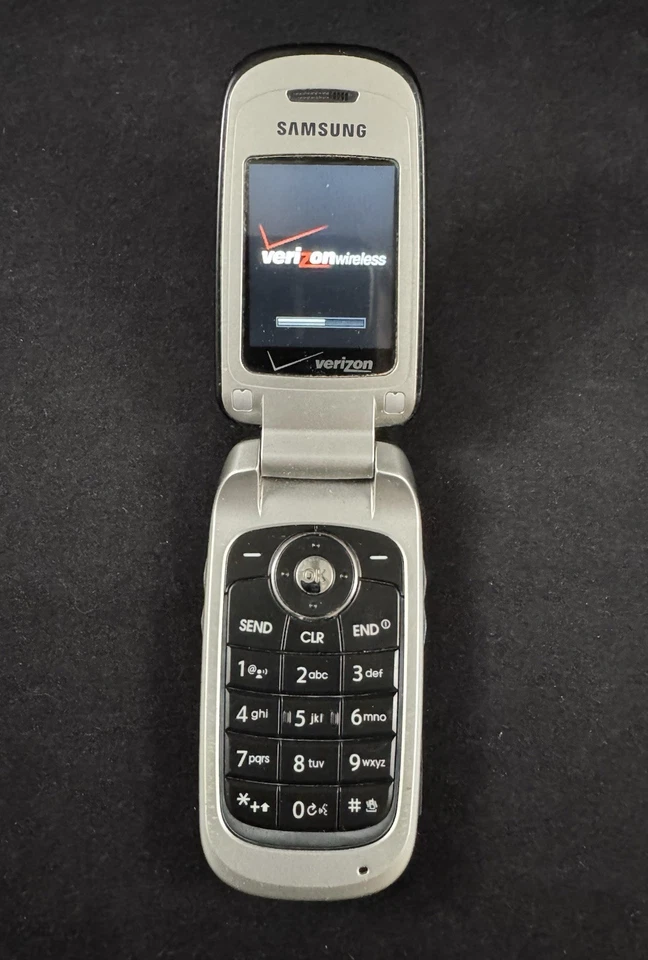 Samsung SCH-U430 Black/Silver Verizon Flip Cell Phone - Image 2 of 4