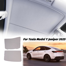 2X Roof Sunshades for 2025 Tesla Model Y Juniper Upgraded Sunroof Shade Sunshade