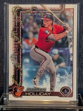 2025 Topps Holiday Base Jackson Holliday Baltimore Orioles #H188
