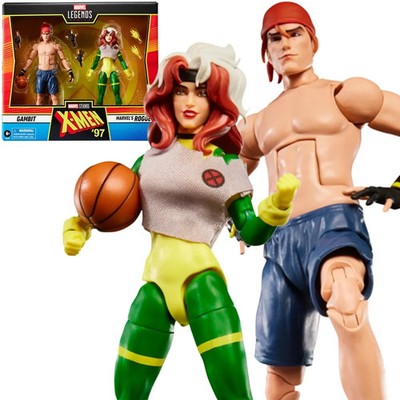 X-Men  97 Marvel Legends Gambit & Rogue 6-Inch Action Figures