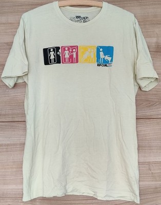 Rip Curl T-Shirt Volcom Vans Element Emerica DC Shoes Billabong Iriedaily Etnies