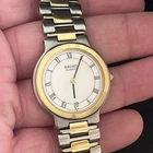 SEIKO Men's Watch-Vintage-5Y29-6019-Two Tone-Quartz Untested For Parts Repair