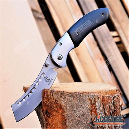 Style Cleaver Camping Pocket Knife