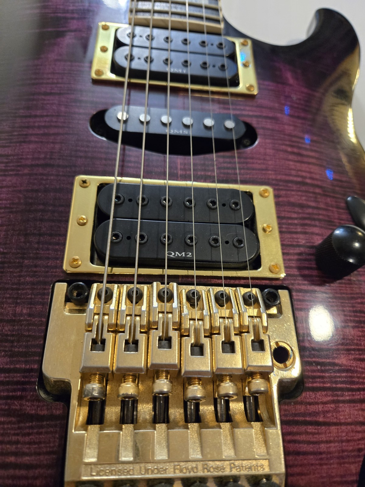 Ibanez S540FM MIJ 1997 Lavender Sunburst Vintage Electric Guitar S Series