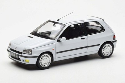 RENAULT Clio 16S - 1991 - Glacier white - NOREV 1:18