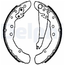 Bremsbackensatz hinten für VW Jetta 2 19E Passat 3A2 3A5 B5 3B2 Vento | 2421092