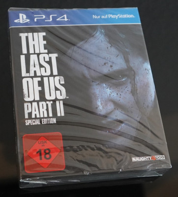 PS4 The Last Of Us 2 Special Edition, Neu, mit Steelbook