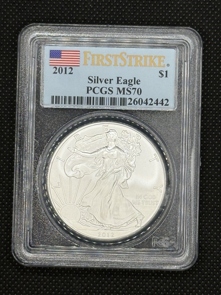 2012 First Strike Silver Eagle PCGS MS70 #207 | eBay