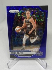2024 WNBA Panini Prizm Blue Velocity Prizm SP Card # 12 KRISTI TOLIVER