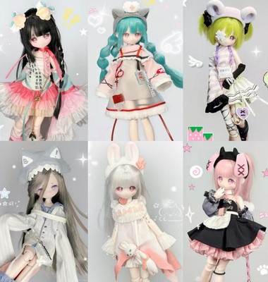Inedible's Doll Lovely Kwaidan 16.3cm/6.4'' Bjd Doll Dressable Action Figure Gift