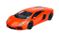 Welly Lamborghini Aventador LP700-4 Orange 1:43 Die Cast Metal Neu Im Kasten