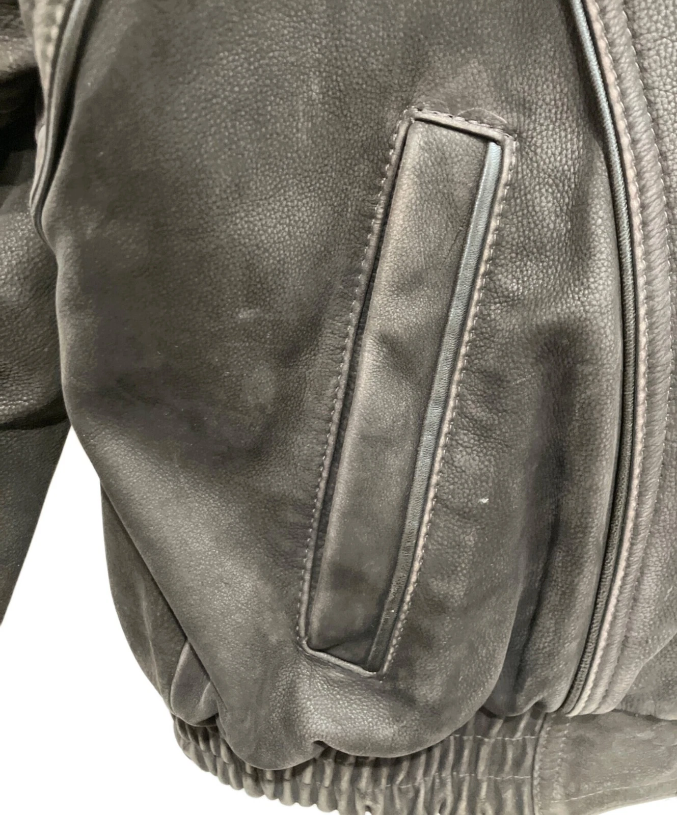 Wilsons Leather Leather Jacket Men's Size L Brown image 7