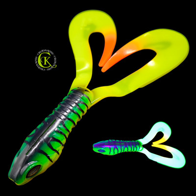 IRON CLAW Turbo X-Tail Shad Swimbait Pike Collector Wobbler Gummifisch Waller