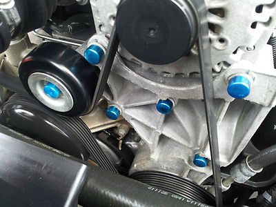 blue engine dress up kit C7 Corvette 2014-26 Custom 3-Piece Engine Dress Up Kit