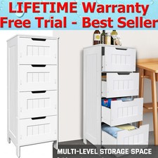 Modern Chest of Drawers Bedroom Furniture Storage Bedside Cabinet 4 Drawer-Cheap