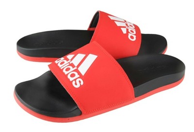 Adidas Men ADILETTE CLOUD FOAM PLUS Slipper Training Red Shoes Sandales F34722 | eBay