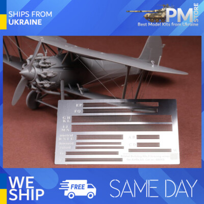 SBS 48093 1/48 Bristol Bulldog rigging wire set for Airfix kit Photo-Etched part
