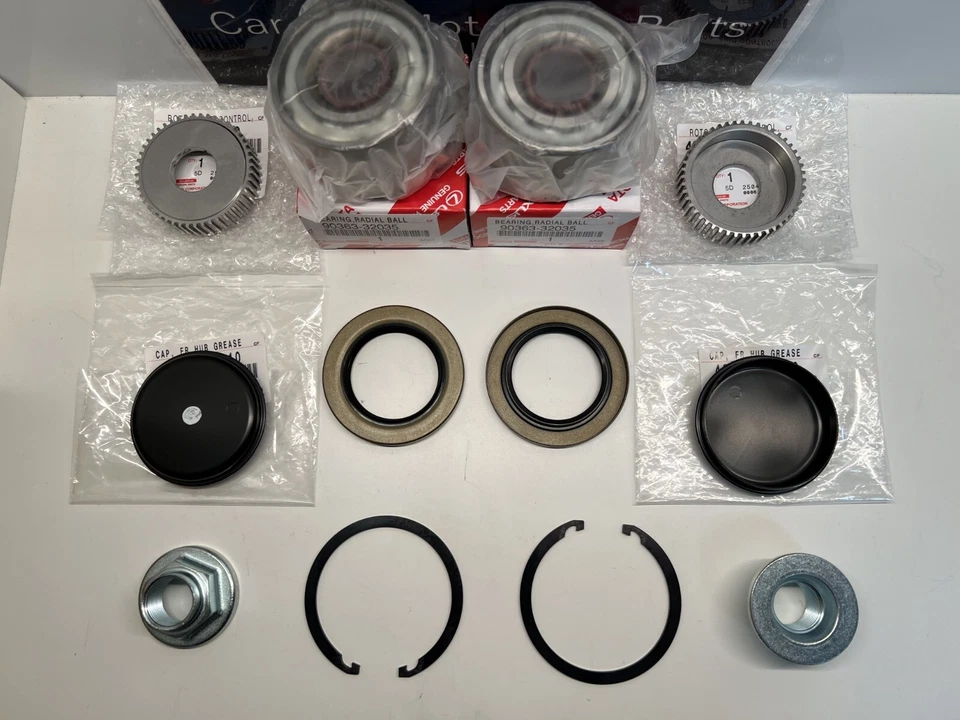 Juego de revisión de cojinete de buje de eje delantero genuino Toyota Lexus 2001-2005 IS300 ALTEZZA Foto 4 de 4