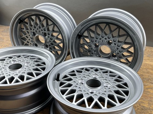 4x original BBS MAHLE BMW E21 E6 4x100 Felgen wheels rims alloys 6x13 zoll - Bild 20 von 23