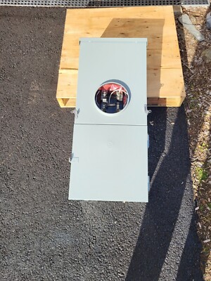 GENERAL ELECTRIC TSM420CSCU  200 Amp 4-Space 8-Circuit Outdoor Combination Main 