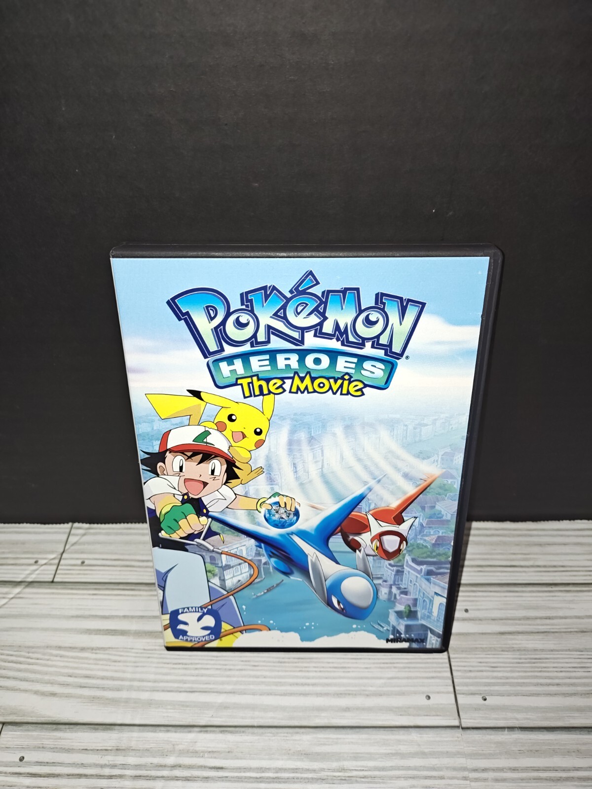 Pokemon Heroes The Movie Animated Adventure DVD Kids Family (2011) Miramax