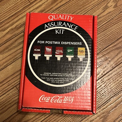 VINTAGE COCA COLA COLLECTABLE QUALITY ASSURANCE KIT (complete)