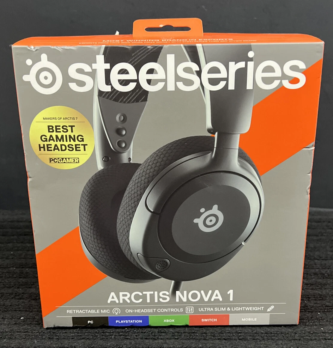 Steelseries Arctis Nova 1 Headset Wired Head-band Gaming Black