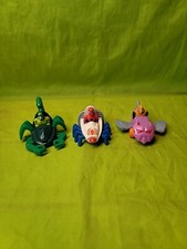 Vintage 1995-1996 Spider-Man Scorpion McDonalds Happy Meal Toys Marvel Lot of 3