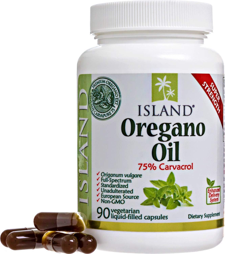 Oregano Oil Capsules, Organic Ingredients - Super-Strength, Grown in Spain, 90-C