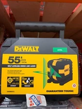 DEWALT Canada 55 FT. GREEN CROSS LINE LASER LEVEL