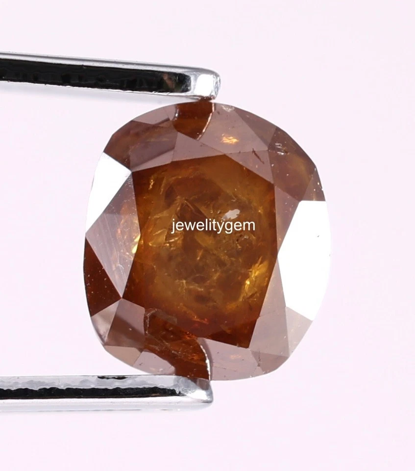 0.48Ct Natural Cushion Shape Loose Diamond Fancy Color Diamond For Wedding Ring - Image 4 of 4