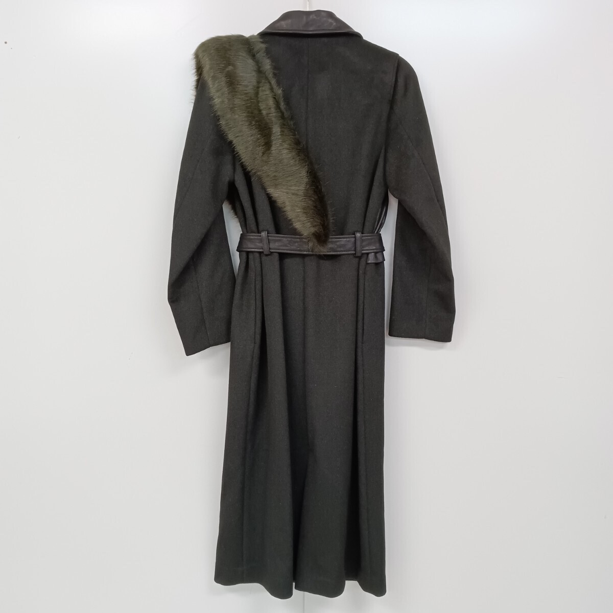 AMERI SHEEPSKIN RIDER DOCKING LONG COAT WITH SHAW… - image 5