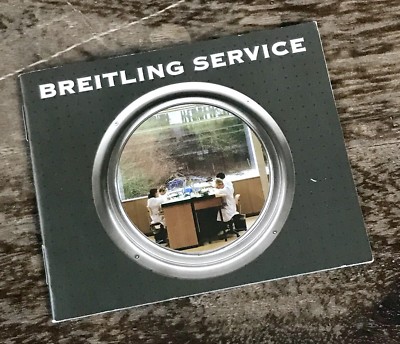 BREITLING Serviceheft Chronomat Navitimer Emergency Avenger Superocean OEM /