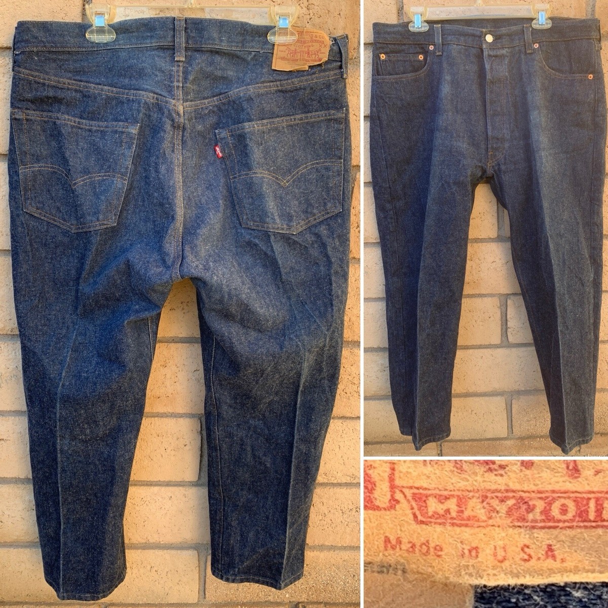 Vintage Levis 501 Jeans Made In USA Size 40 33 Waist Vintage Levis 501 Jeans Made In USA Size 40 33 Waist