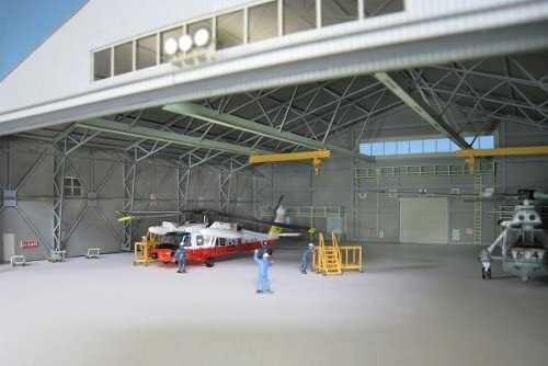 Sankei MK08-07 1/144 Aviation Scene Series Airplane Maintenance Storage Space