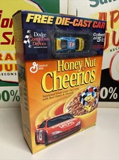 2000 General Mills Honey Nut Cheerios Cereal Free Die-Cast Car Full Box Sealed 2