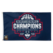 2024 National Champions UConn Huskies 3x5 Flag
