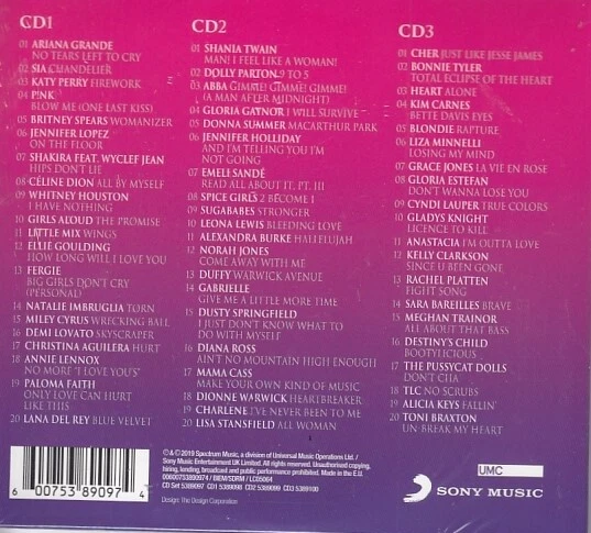 Queens of Pop - Various Artists 3 CD's NEU/OVP - Bild 2 von 2