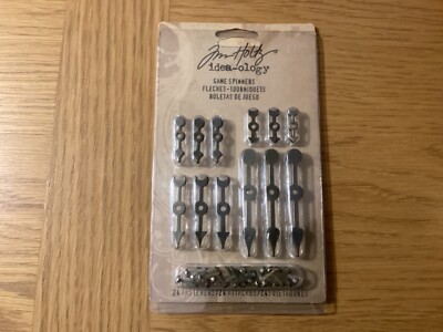 TIM HOLTZ Idea-ology *SPIELSPINNER* 24 Spinner & Verschlüsse ideal für Decoupage