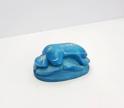 RARE PHARAONIC SCARAB AMULET MUSEUM - ANCIENT EGYPTIAN ARTIFACTS BC
