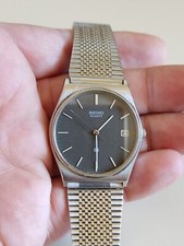vintage quartz seiko 8222-8010 mens watch