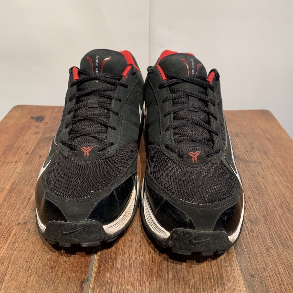 Rare Nike Mens Air Super Speed Football Shoes Black White 324833-012 Low Top 10 Nike Air Super Speed Turf Football Shoes Black White 324833  main image 2