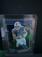 2023 Panini Clearly Donruss - Tan 17/75 #57 Dalton Kincaid