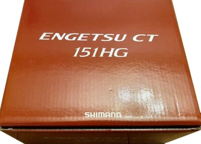 Baitcasting Reel 19 ENGETSU CT 151HG Left 7.8:1 Fishing Reel